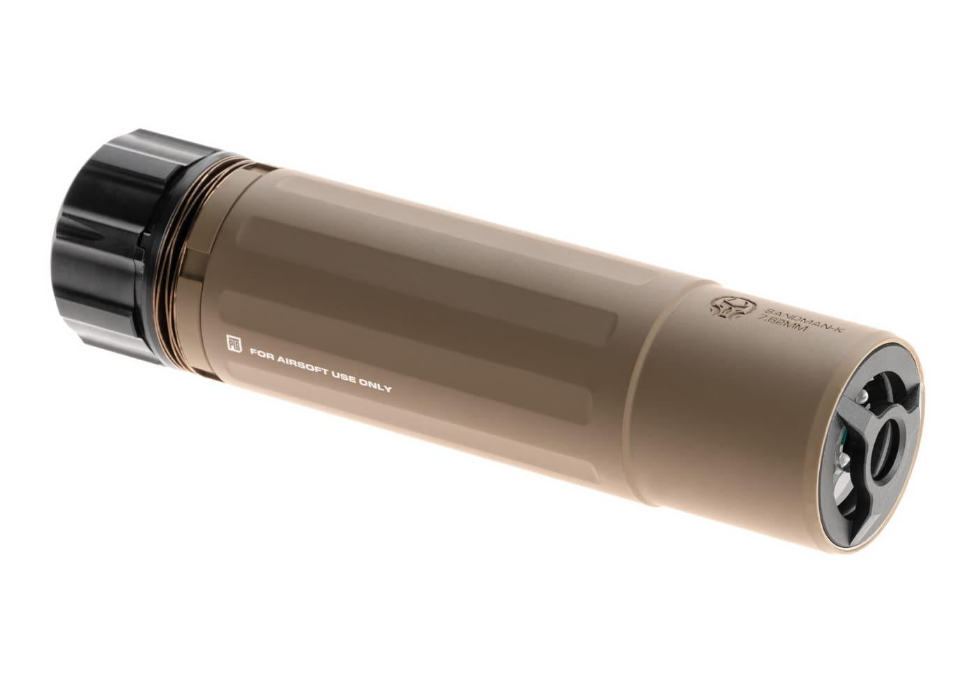 PTS Syndicate Dead Air Sandman-K Mock Suppressor with Tracer Dark Earth