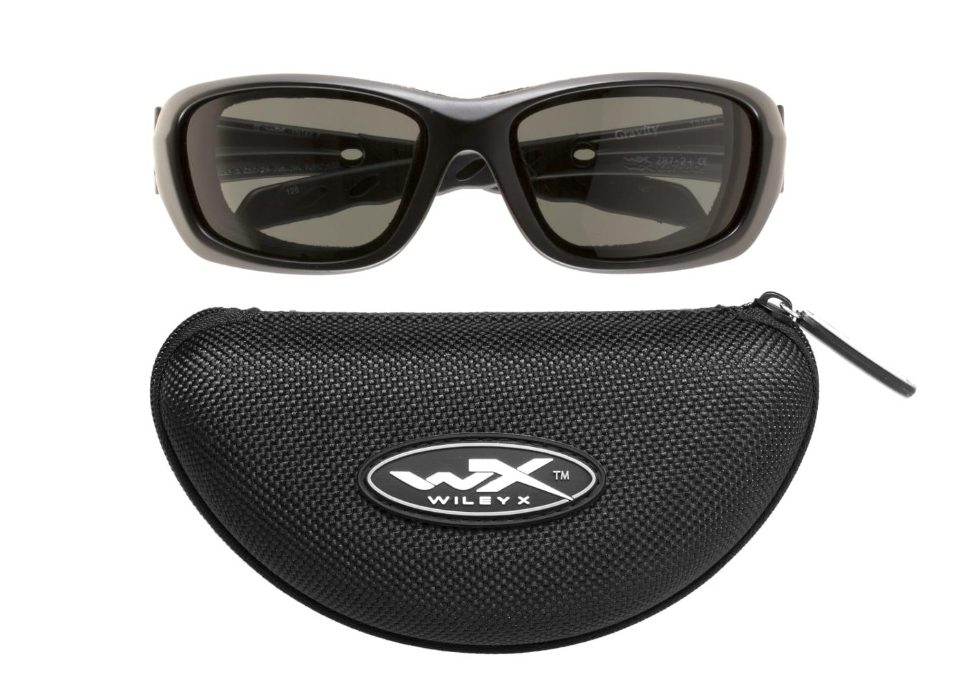 Wiley X WX Gravity Black Ops Grey Black