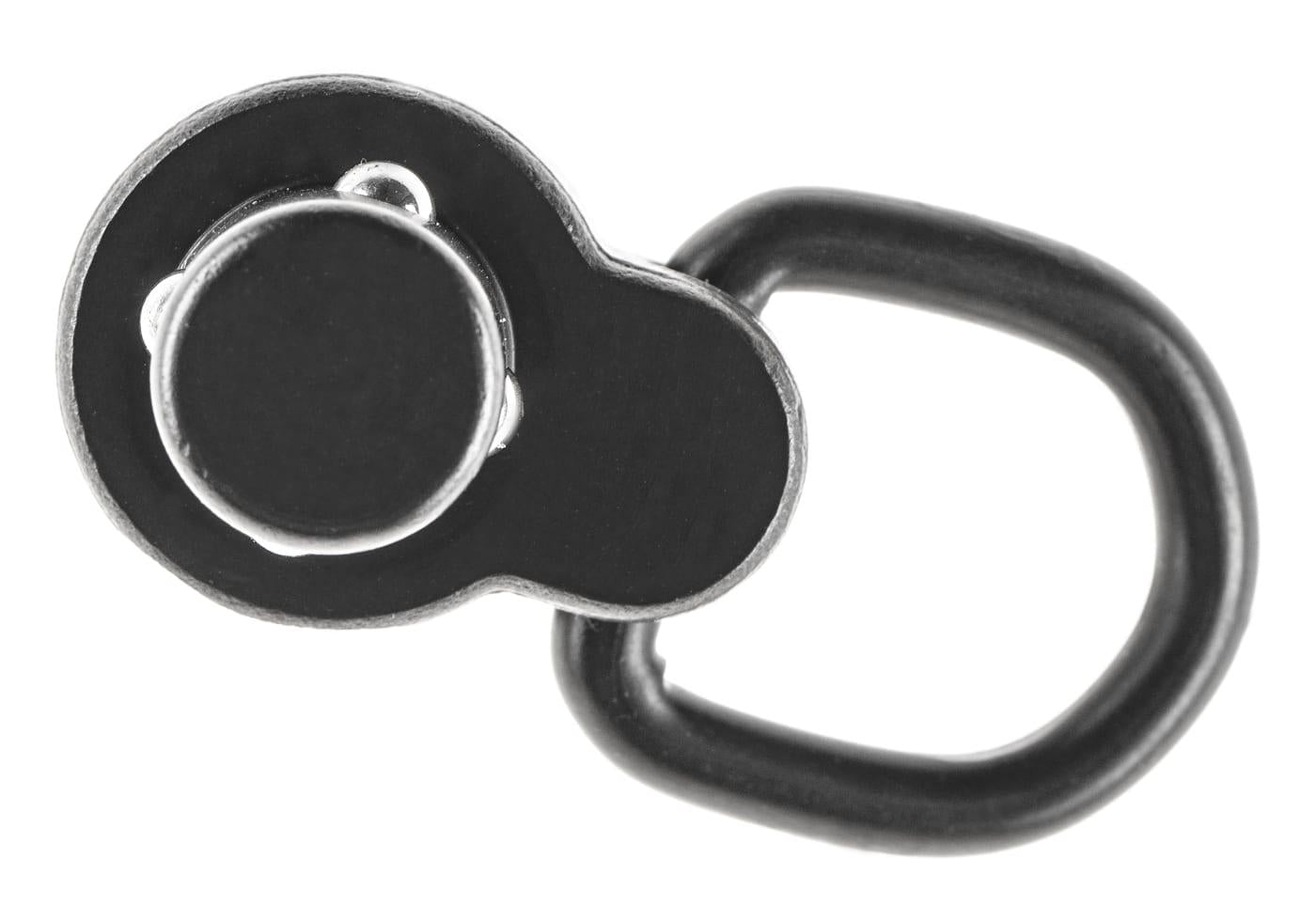 PTS Syndicate Low Profile QD Sling Swivel -S Black