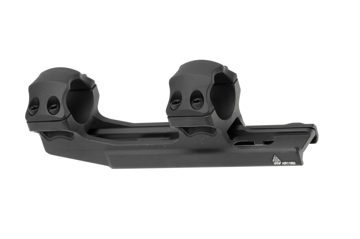 Leapers Accu-Sync 25.4mm Medium Profile 50mm Offset Rings Black