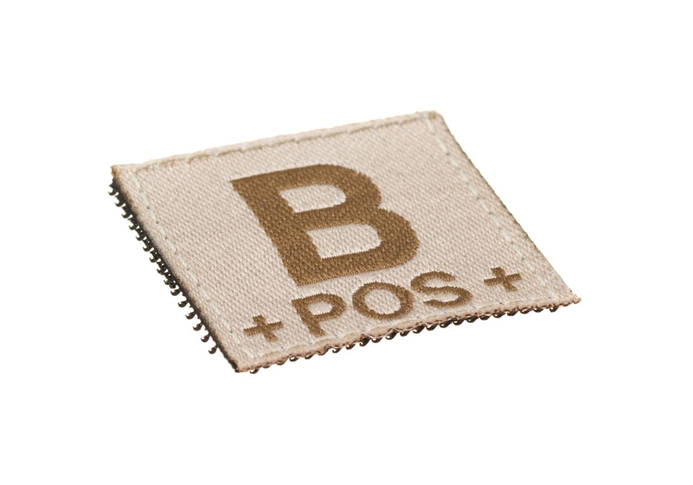 Clawgear B Positive Bloodgroup Patch
