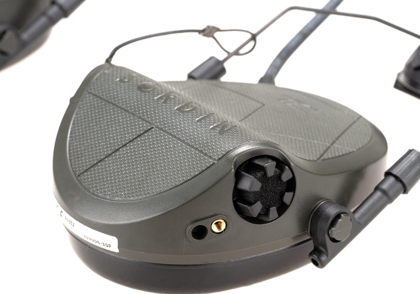 Sordin Supreme T2 ARC Helmet Memory Foam Green