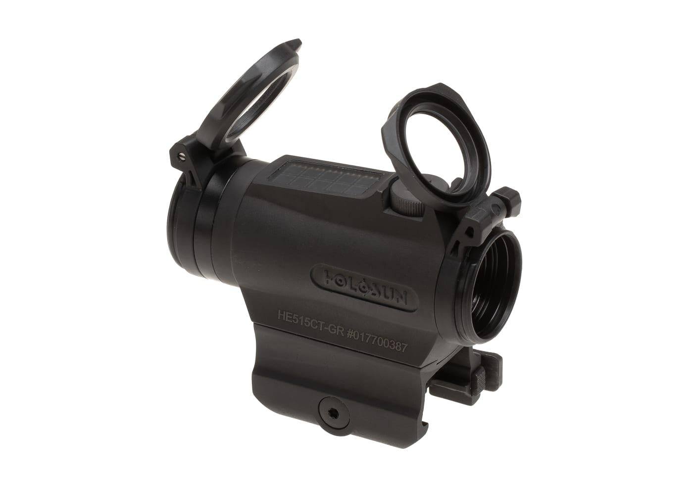 Holosun HE515CT-GR Elite Solar Green Circle Dot Sight Black