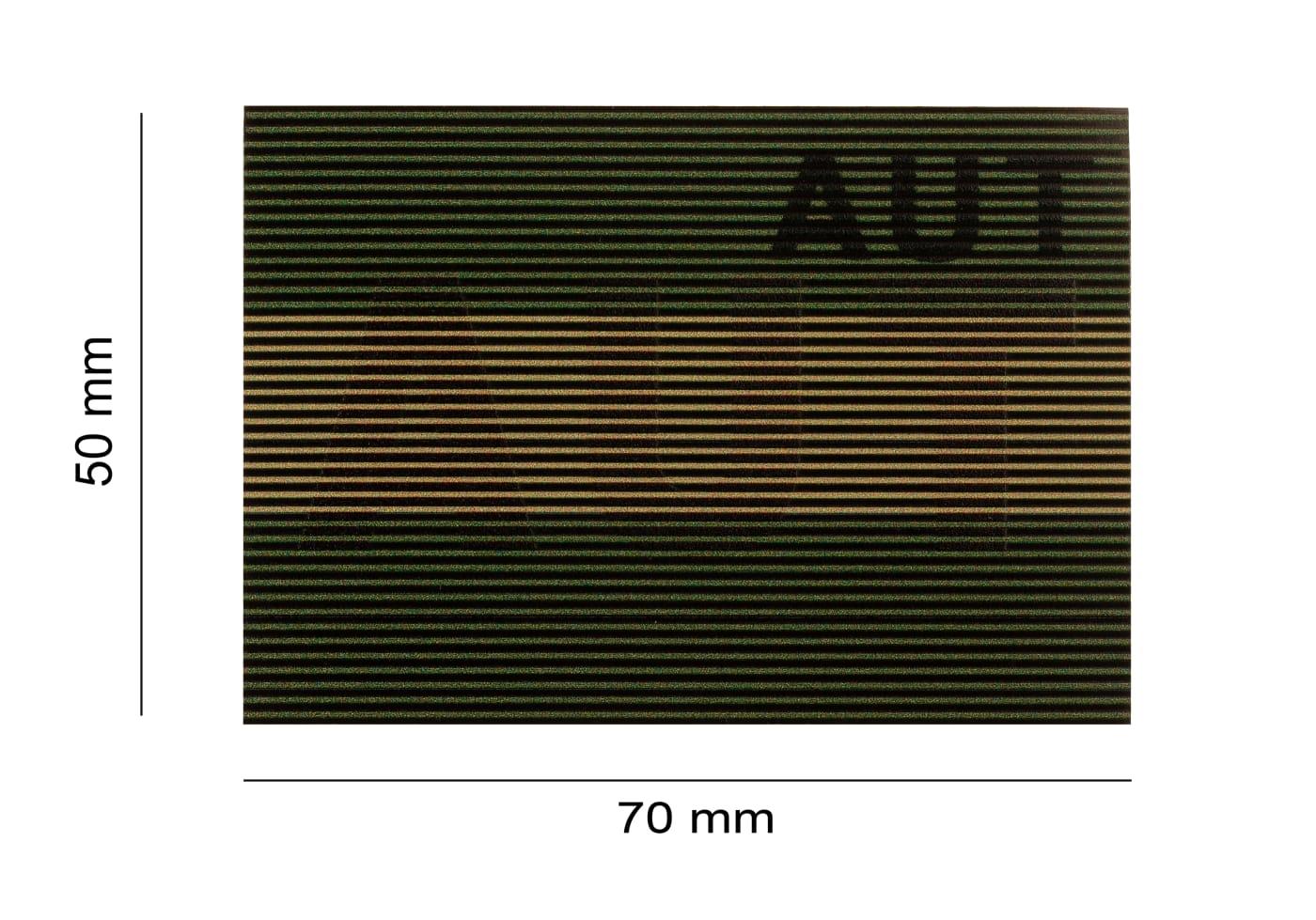 Clawgear Dual IR Patch AUT RAL7013