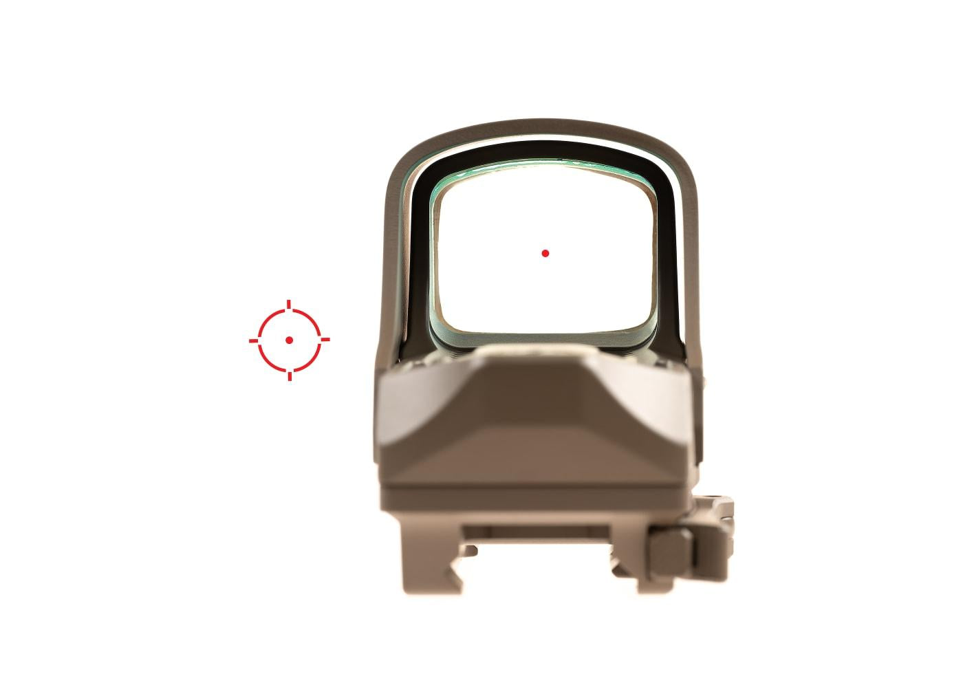Holosun HS510C Solar Red Circle Dot Sight Dark Earth