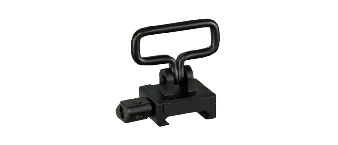 Leapers Picatinny Mount QD Sling Swivel Black