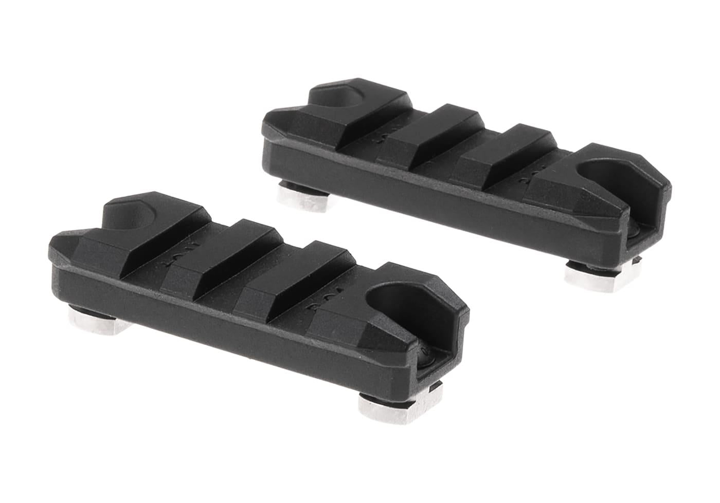 Ares 2 Inch M-LOK Plastic Rail 2-Pack Black