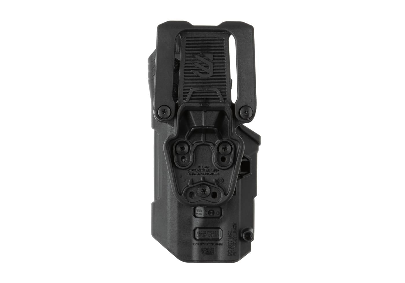 Blackhawk T-Series L3D Duty Holster for Glock 17/19/22/23/31/32/47 TLR-1/2 Right Side Black