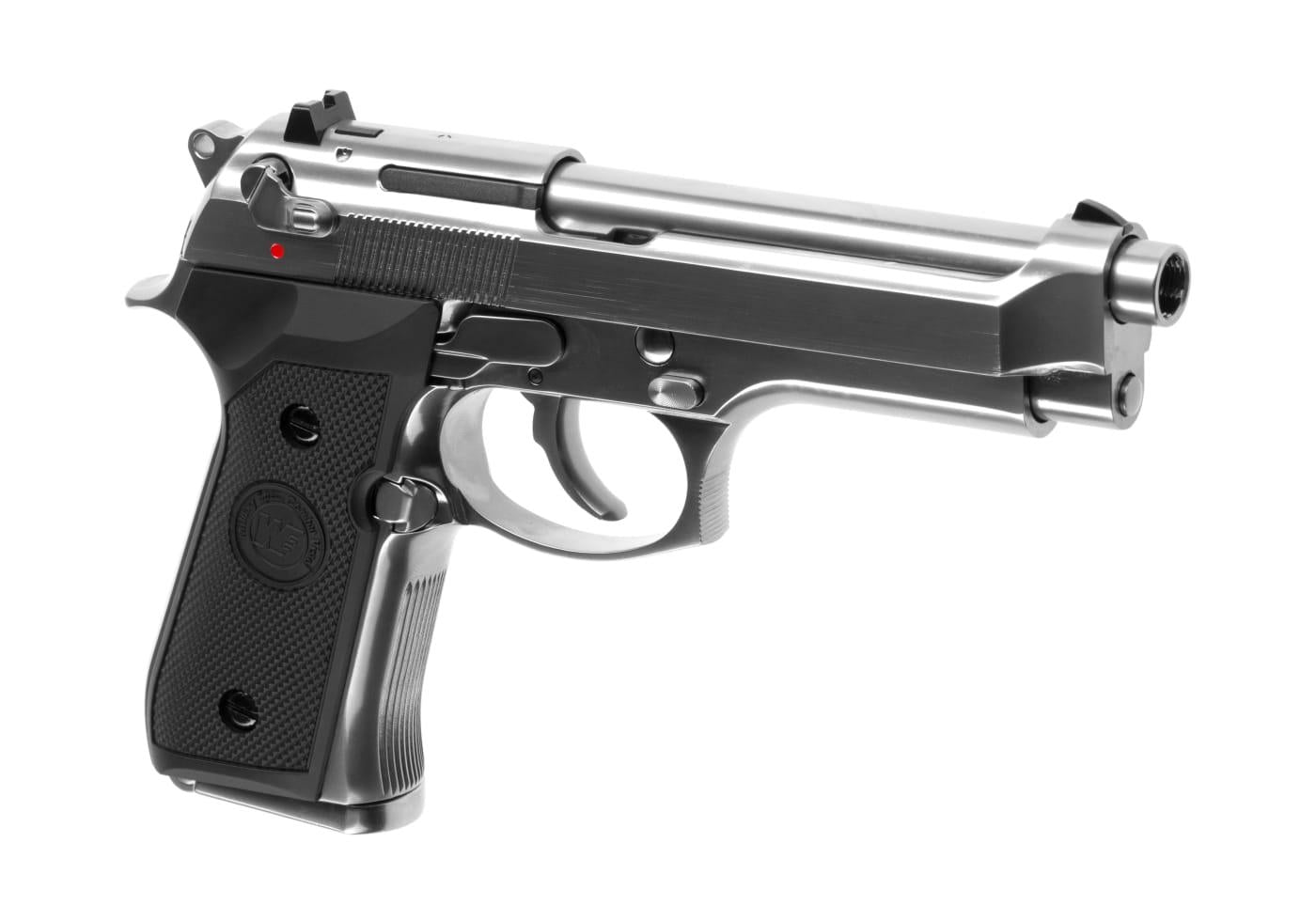 WE M9 A1 V2 Full Metal GBB Silver