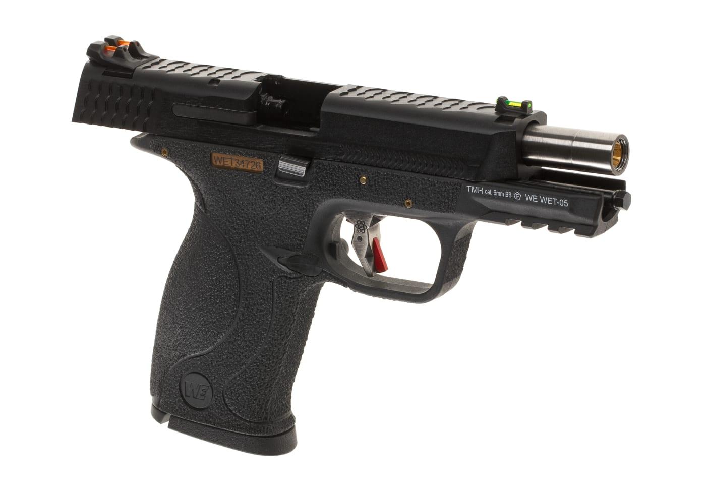 WE WET-05 BK Black Barrel Metal Version GBB Black