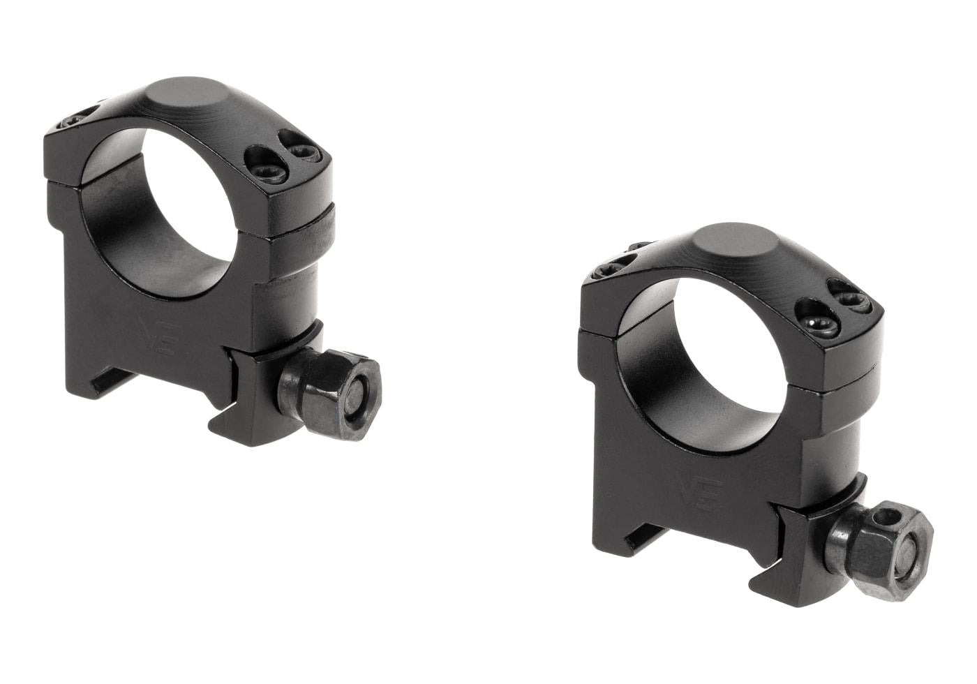 Vector Optics 25.4mm 1“ Medium Profile Weaver Rings Black