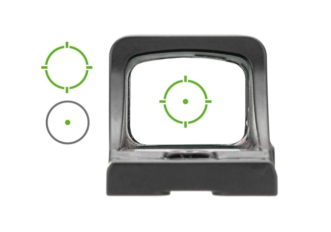 Holosun SCS Solar Green Circle Dot Sight MOS Black