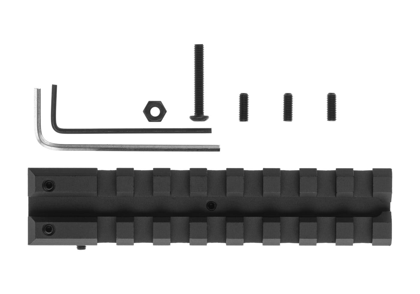 LCT LCK Rear Rail Black