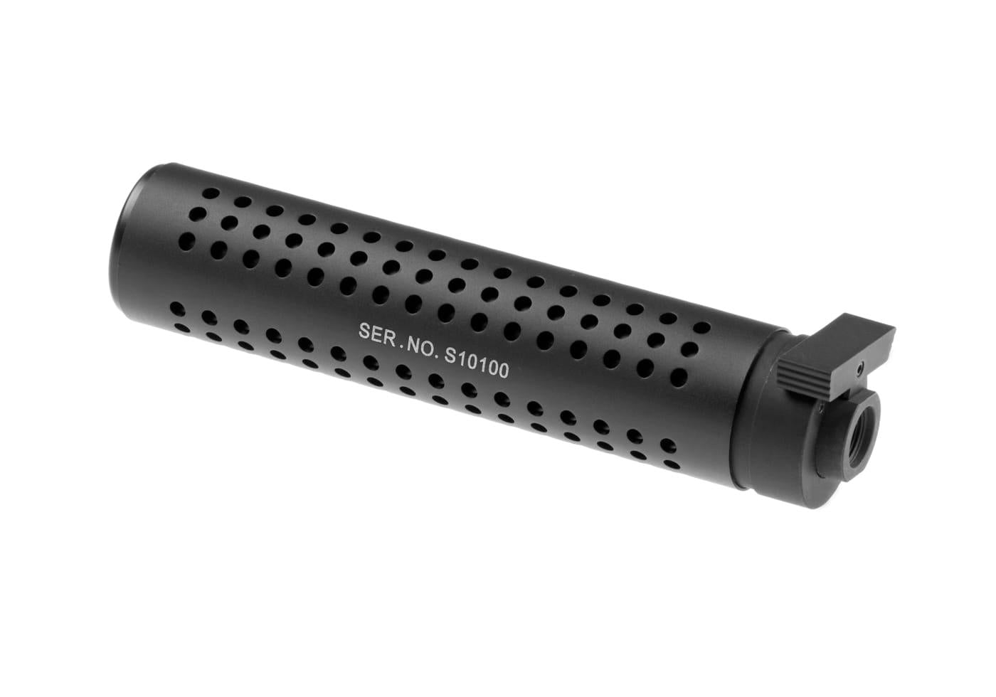 Pirate Arms KAC QD 175mm Silencer 14mm CCW Black