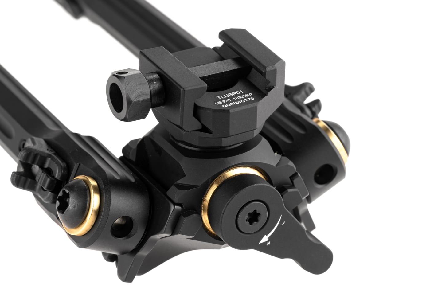 Leapers TBNR Picatinny Bipod, 8.5"-11" Center Height Black