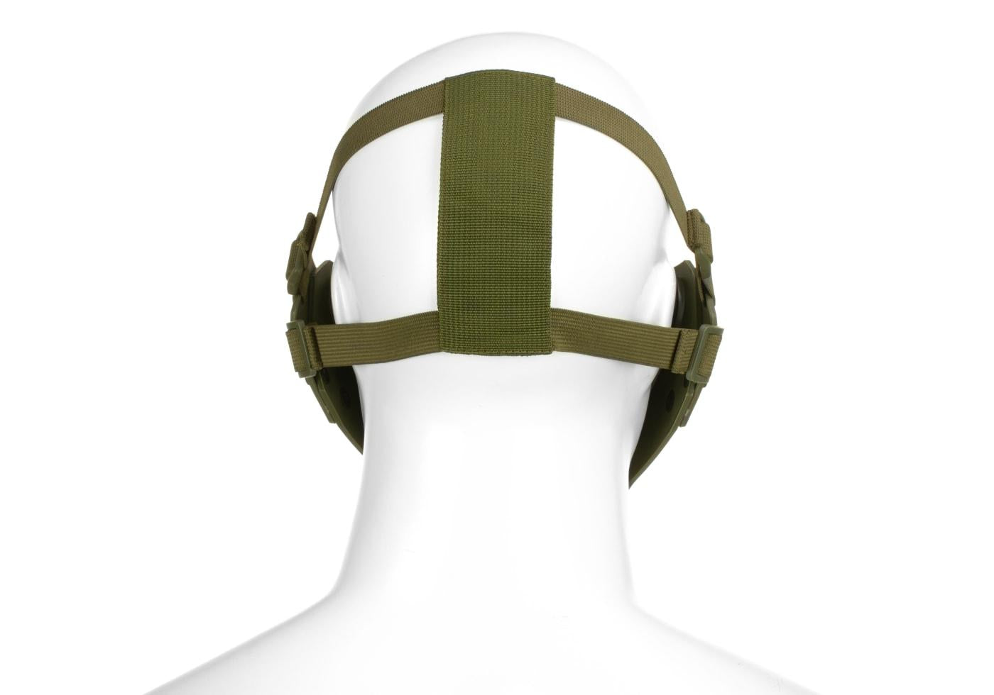 Pirate Arms Warrior Steel Half Face Mask OD