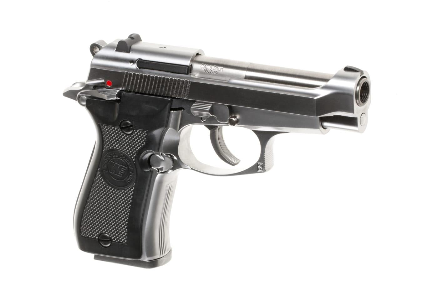 WE M84 Full Metal GBB Silver