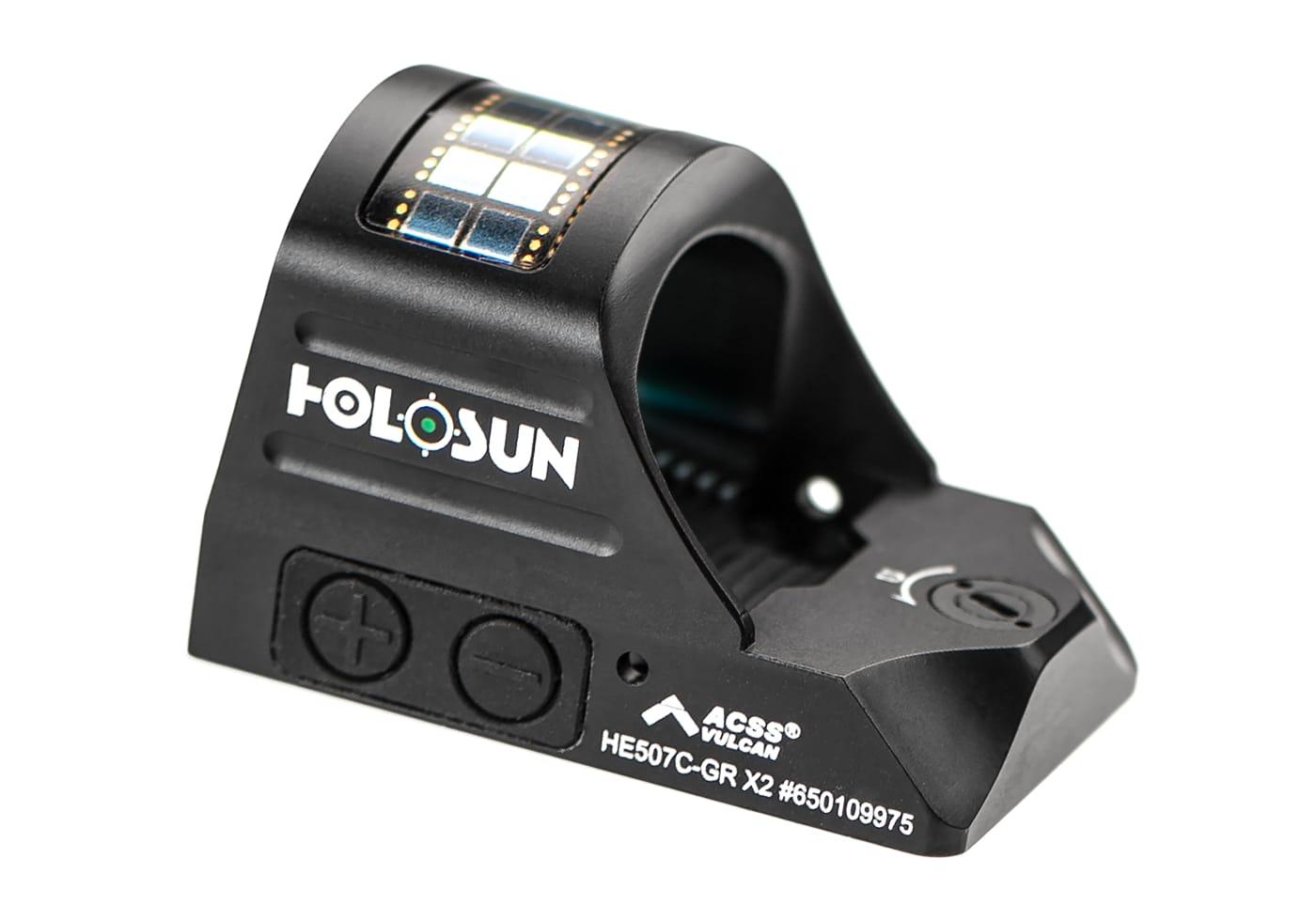 Holosun HS507C X2 Red Dot Sight ACSS - Green Black