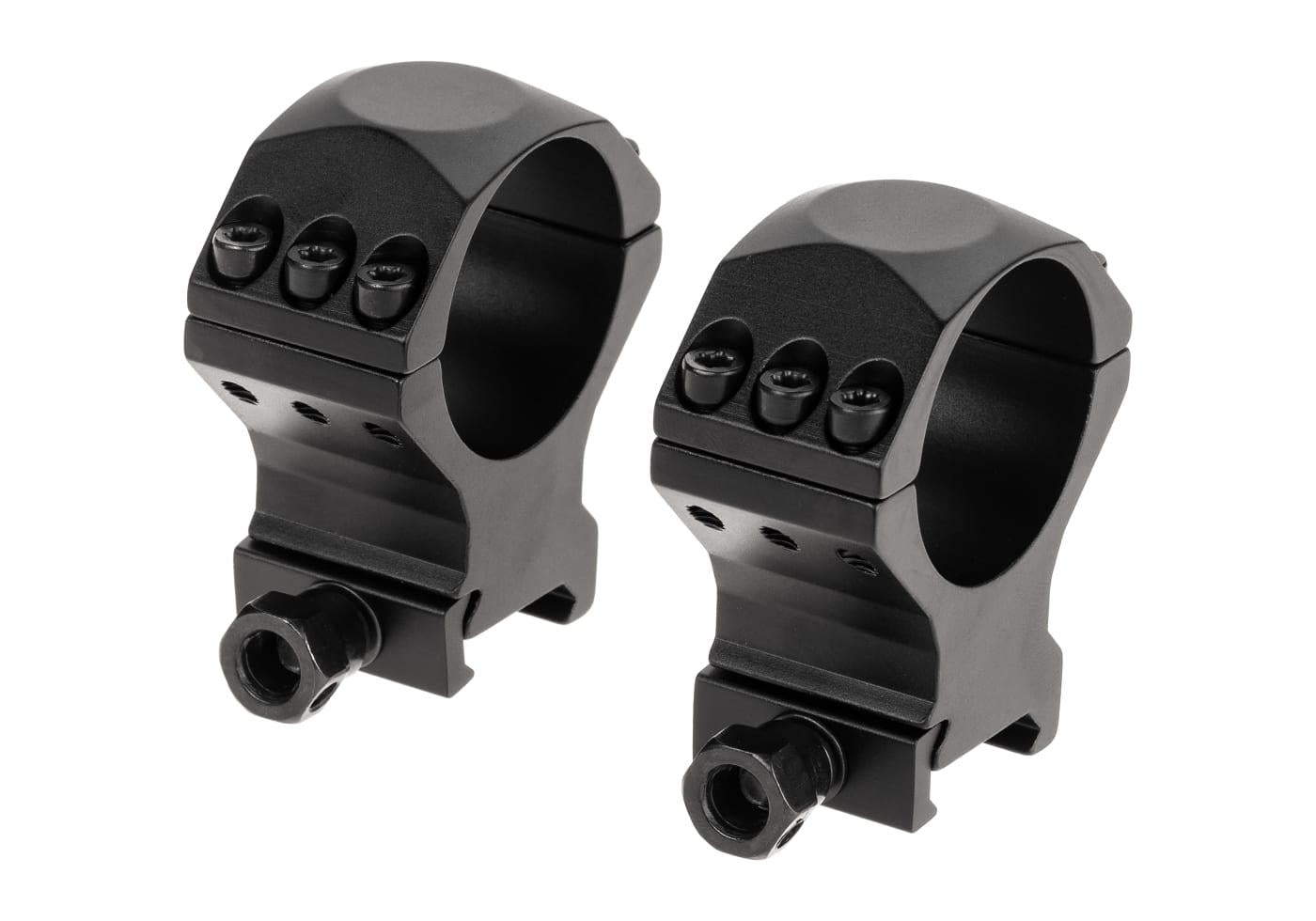 Vector Optics 34mm X-Accu Medium Profile Picatinny Rings Black