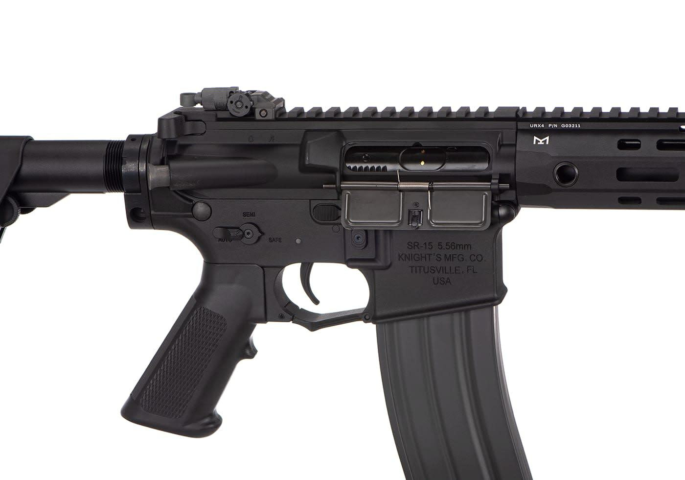 G&G Knight's Armament SR15 E3 MOD2 Carbine M-LOK Black