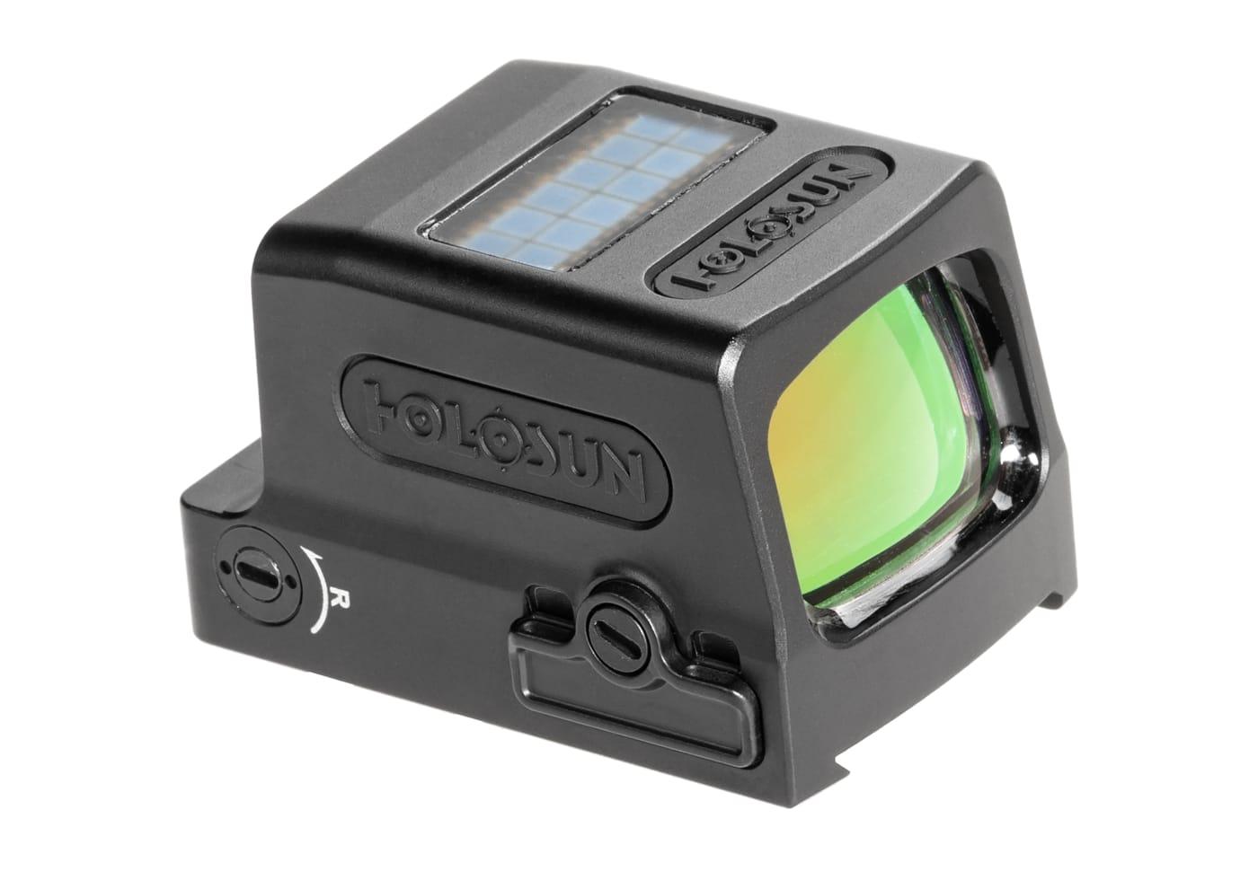 Holosun HE509-RD Solar Powered Red Dot Sight with 507C Mounting Plate ACSS Vulcan Black