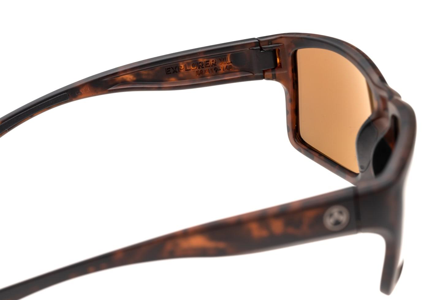 Magpul Explorer XL - Polarized - Tortoise Frame / Bronze Lens / Gold Mirror Black