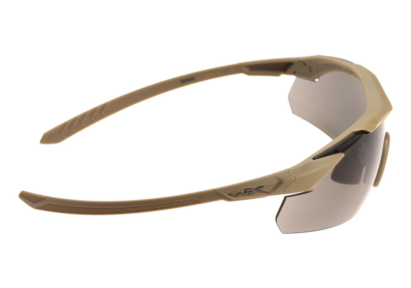 Wiley X WX Vapor 2.5 Comm Grey / Clear / Light Rust Tan