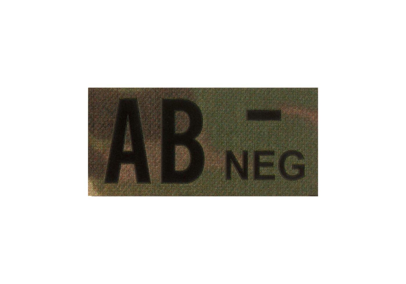 Clawgear AB Neg IR Patch Multicam