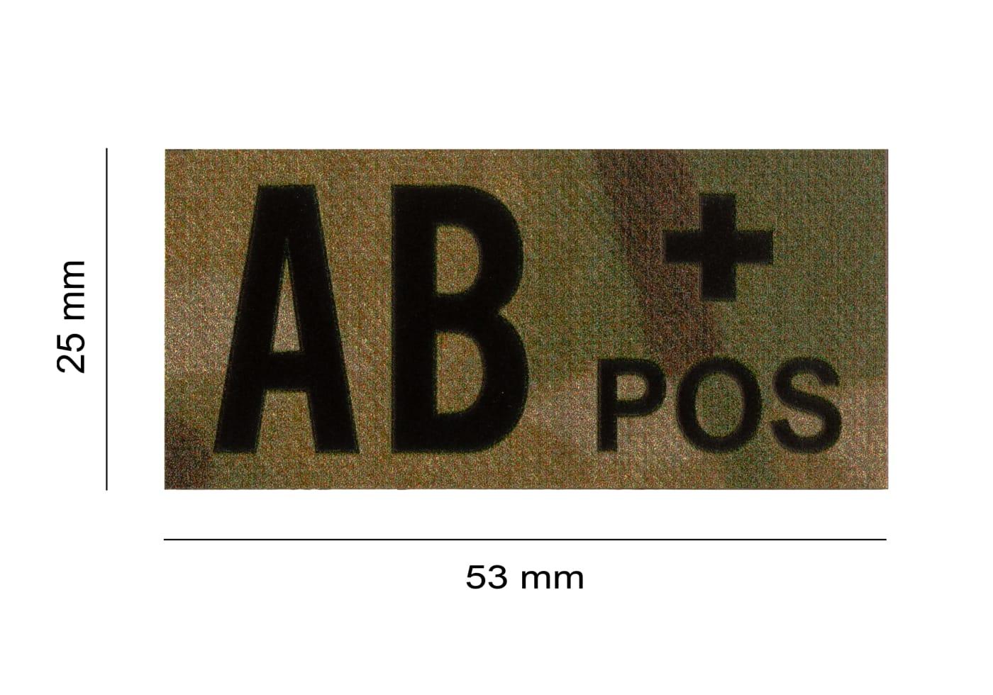 Clawgear AB Pos IR Patch Multicam