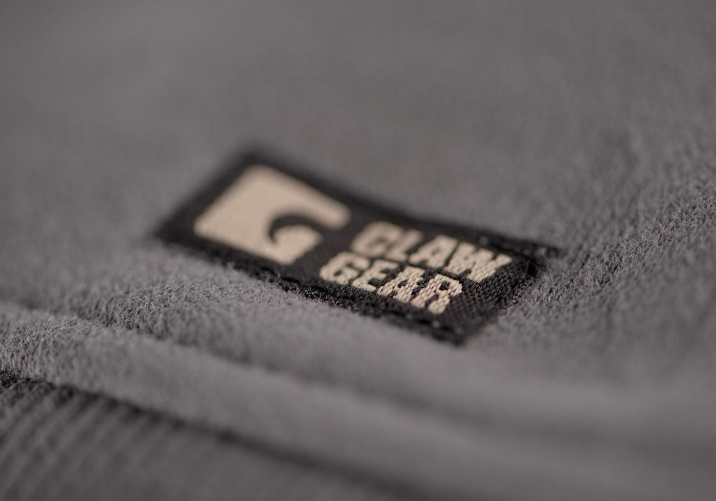 Clawgear CG Logo Zip Hoodie Wolf Grey