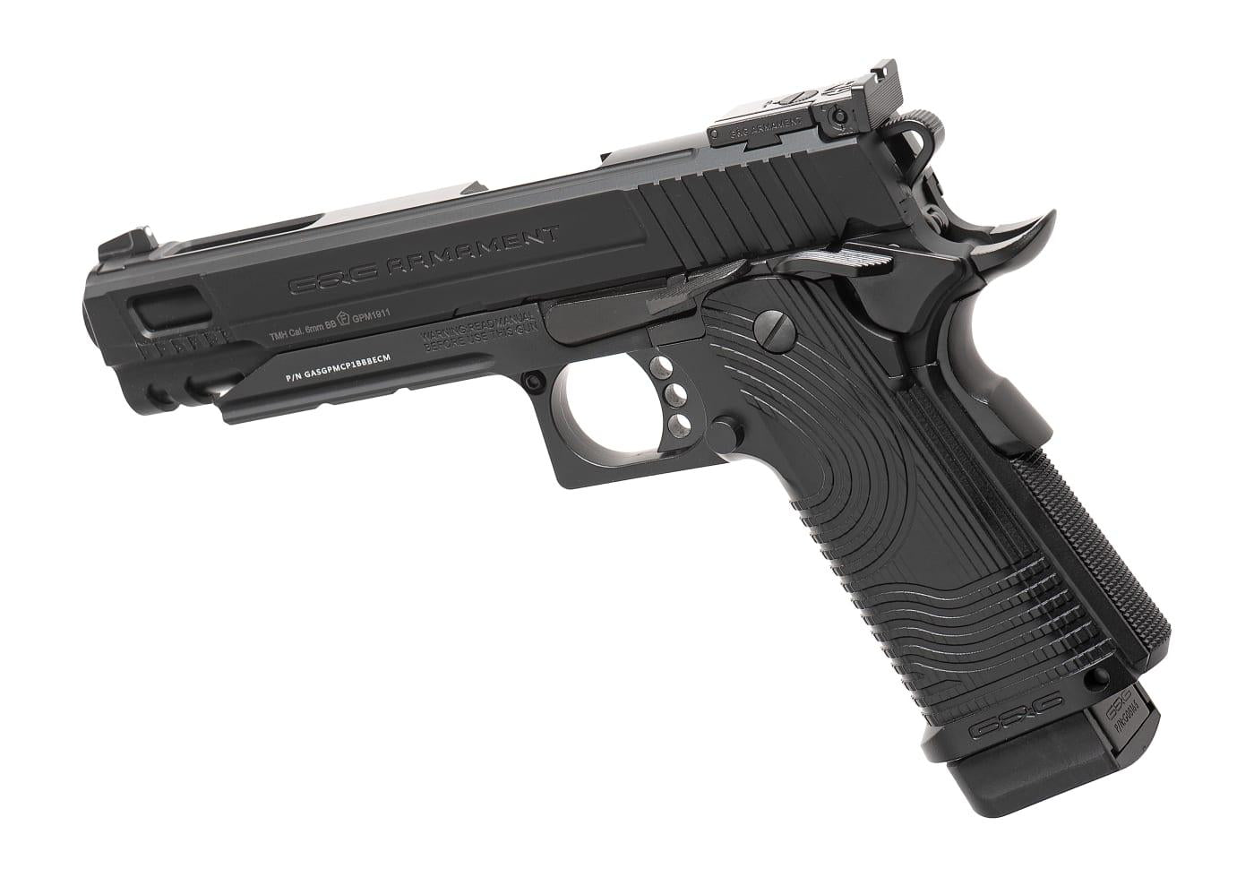 G&G GPM1911 CP MS Mk I Metal Version GBB Black