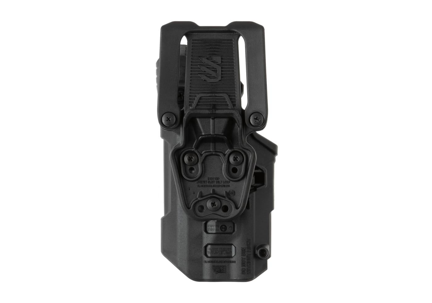 Blackhawk T-Series L2D Duty Holster for Glock 17/19/22/23/31/32/47 TLR-1/2 Right Side Black