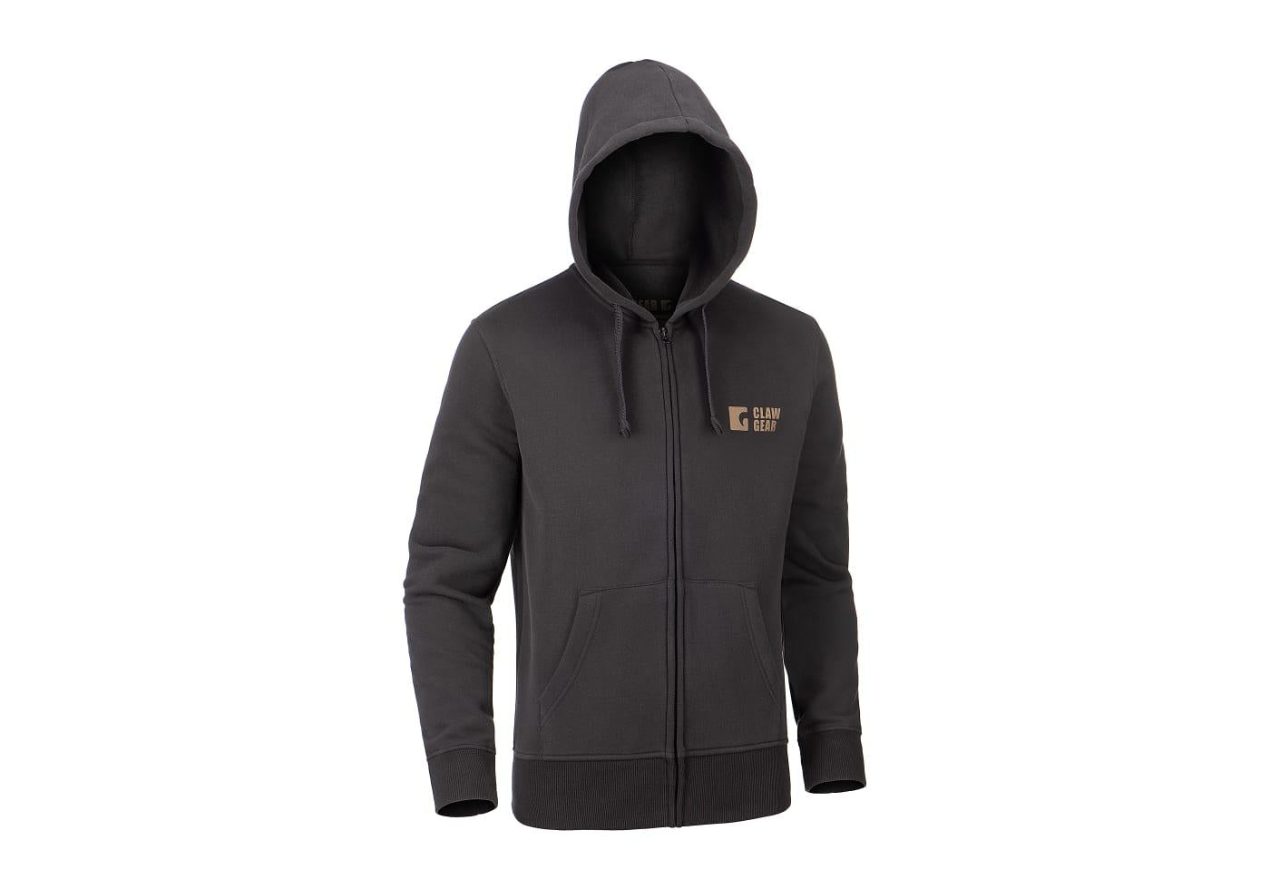 Clawgear CG Logo Zip Hoodie Black