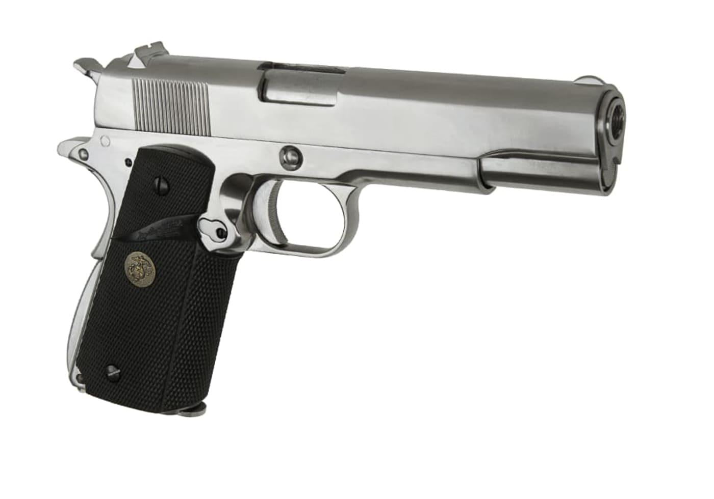 WE M1911 MEU Full Metal V3 GBB Silver