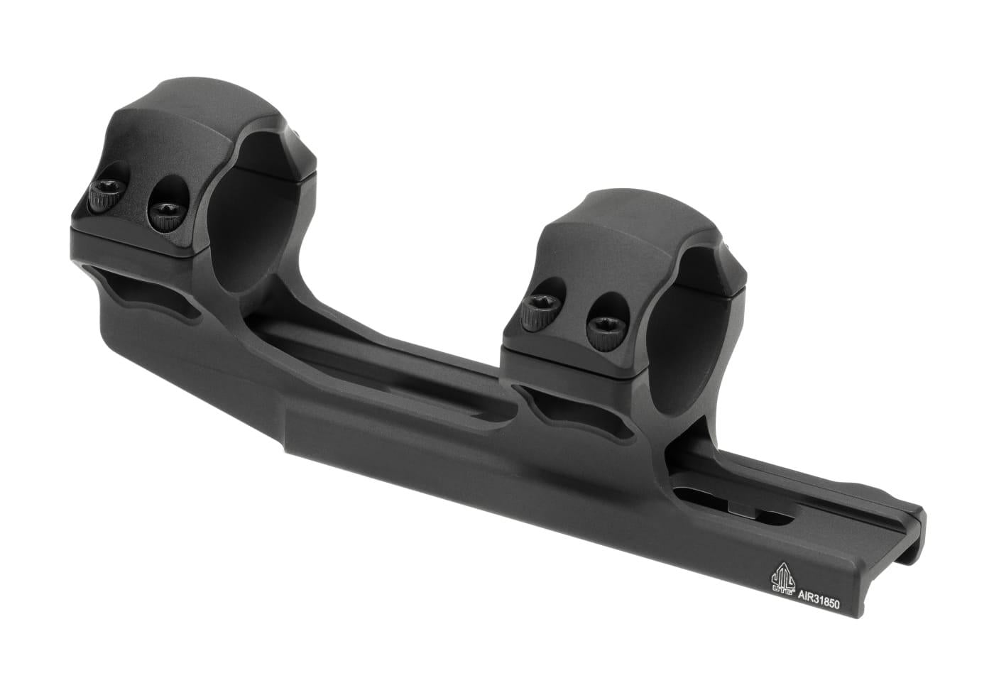 Leapers Accu-Sync 30mm Medium Profile 50mm Offset Rings Black