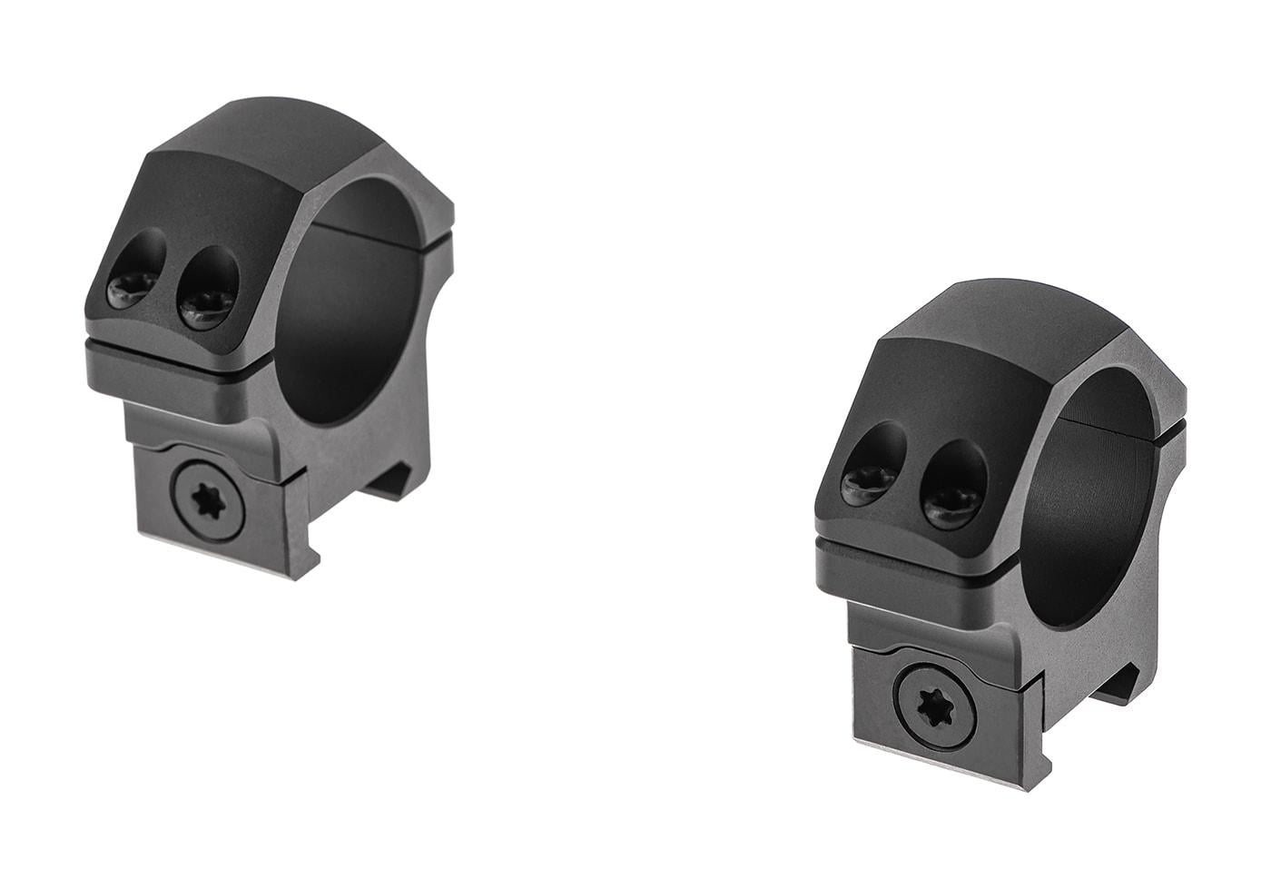 Leapers PRO 30mm Low Profile P.O.I. Picatinny Rings Black