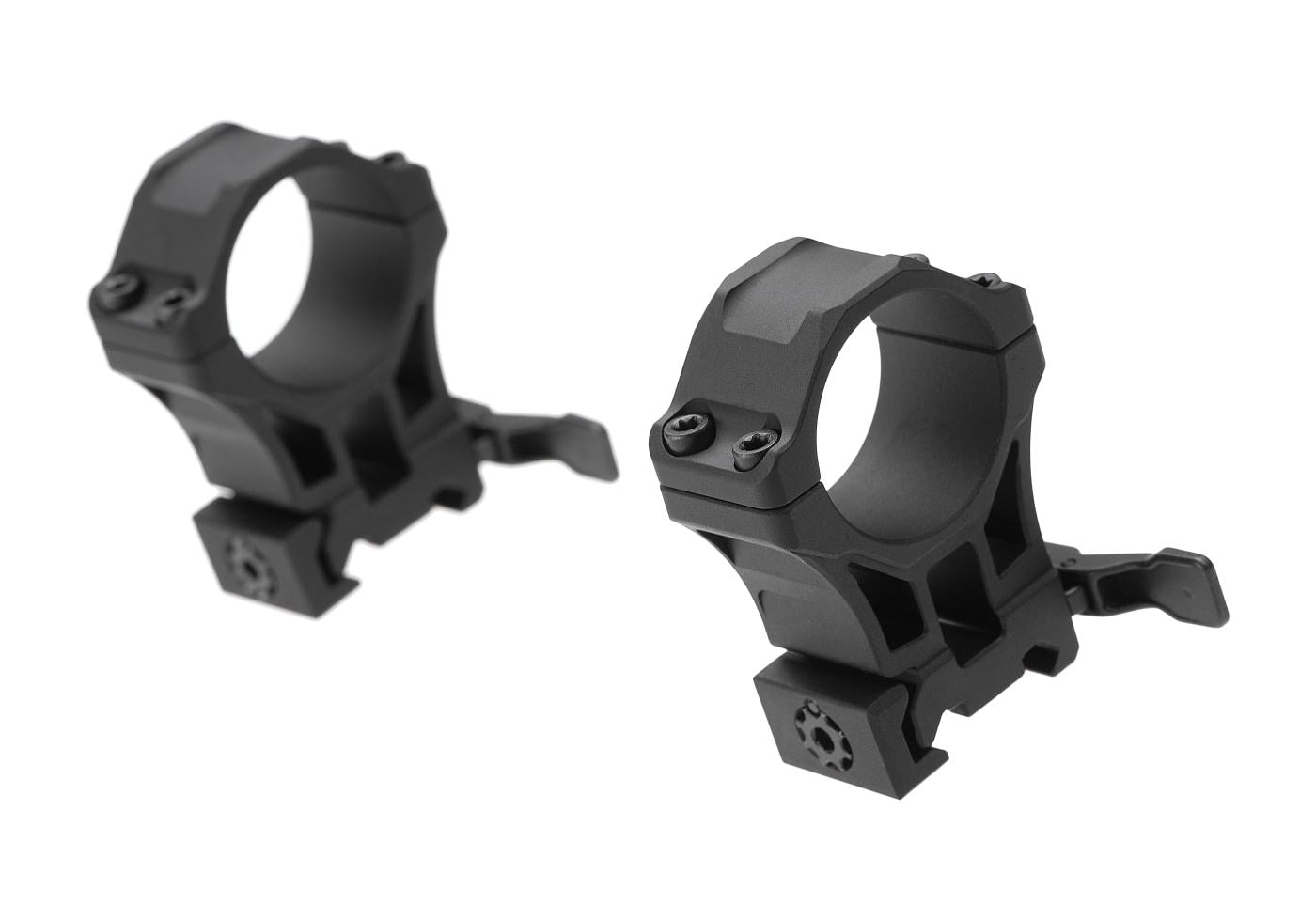 Leapers Accu-Sync QR 30mm High Profile Scope Mount Rings Black