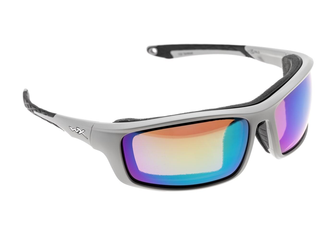 Wiley X WX Grid Captivate Polarized Green Mirror Grey