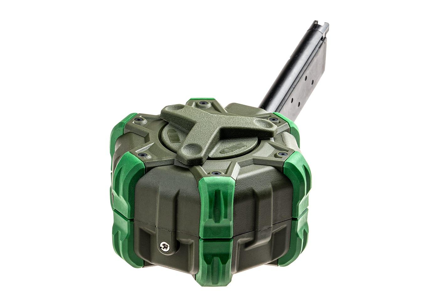 WE Drum Mag M1911 GBB 350rds Green