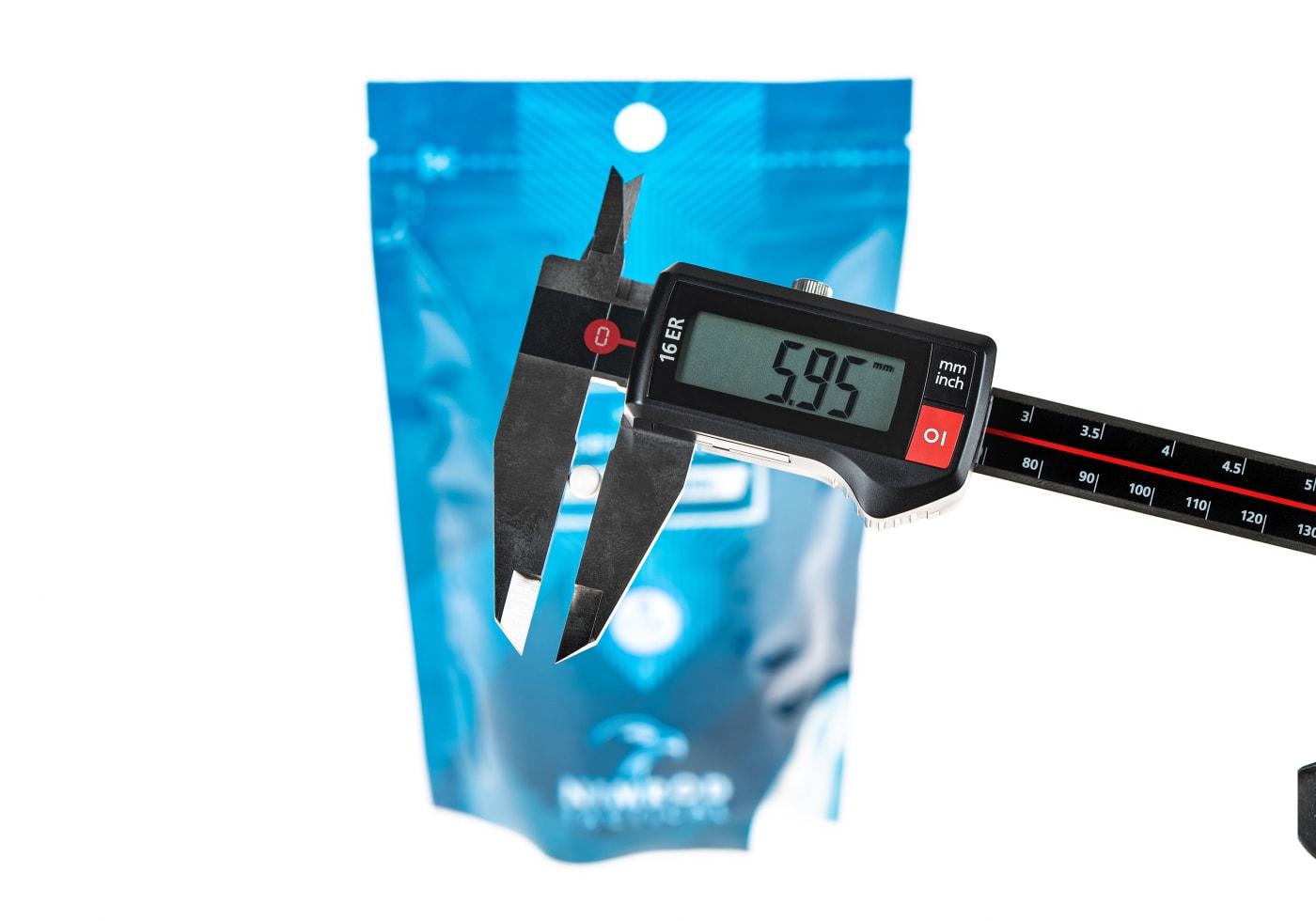 Nimrod 0.20g BB High Performance 1000rds White