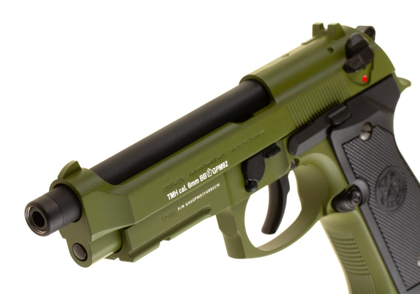 G&G GPM92 MS Metal Version GBB Green