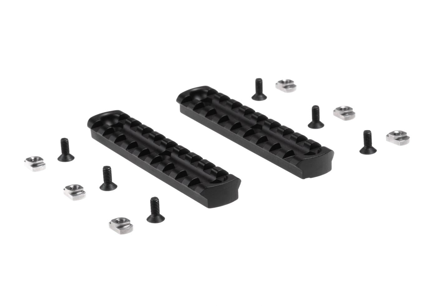Ares 4 Inch M-LOK Rail 2-Pack Black
