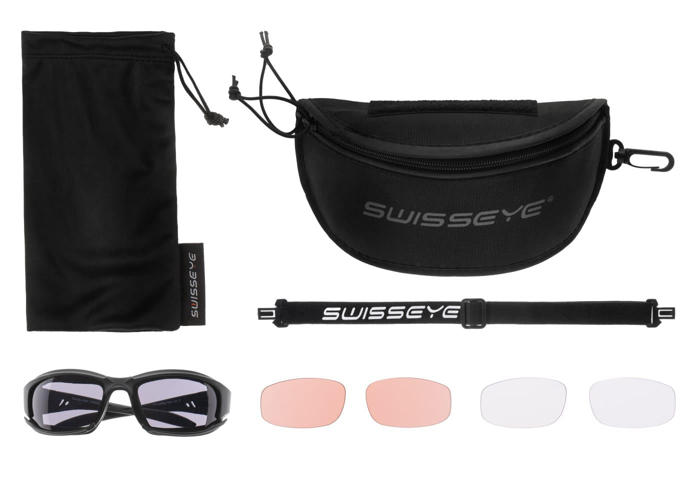 SwissEye Guardian Smoke / Orange / Clear Black
