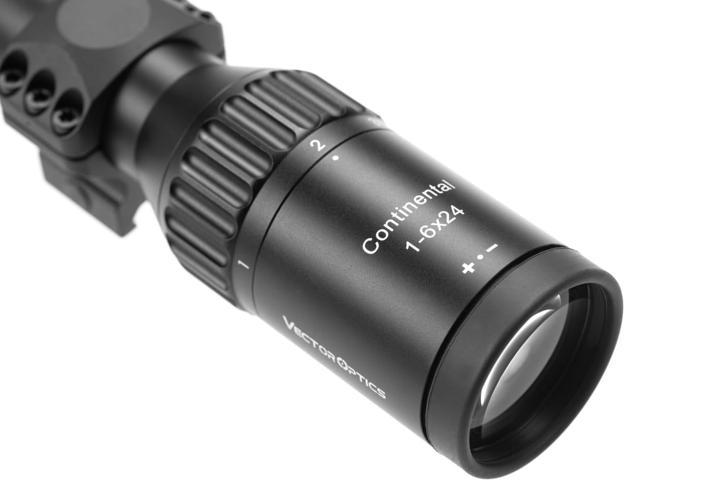 Vector Optics Continental x6 1-6x24i Fiber Black