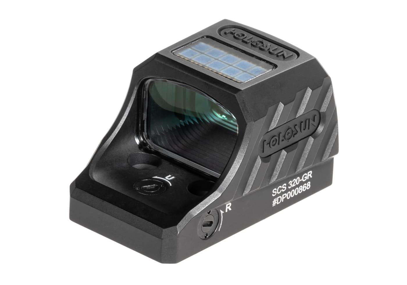Holosun SCS Solar Green Circle Dot Sight Sig Sauer P320 Footprint Black