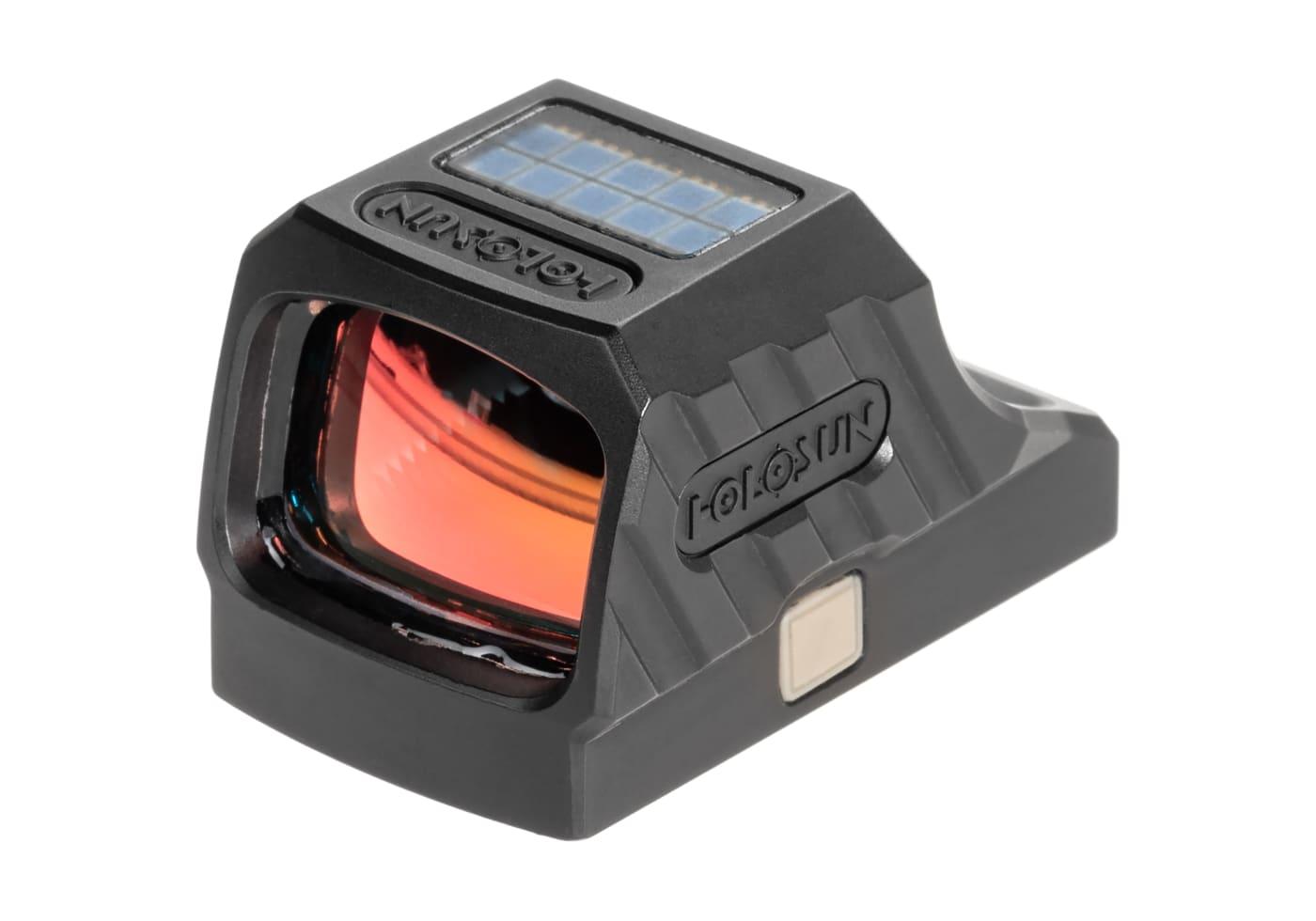 Holosun SCS Solar Green Circle Dot Sight Sig Sauer P320 Footprint Black