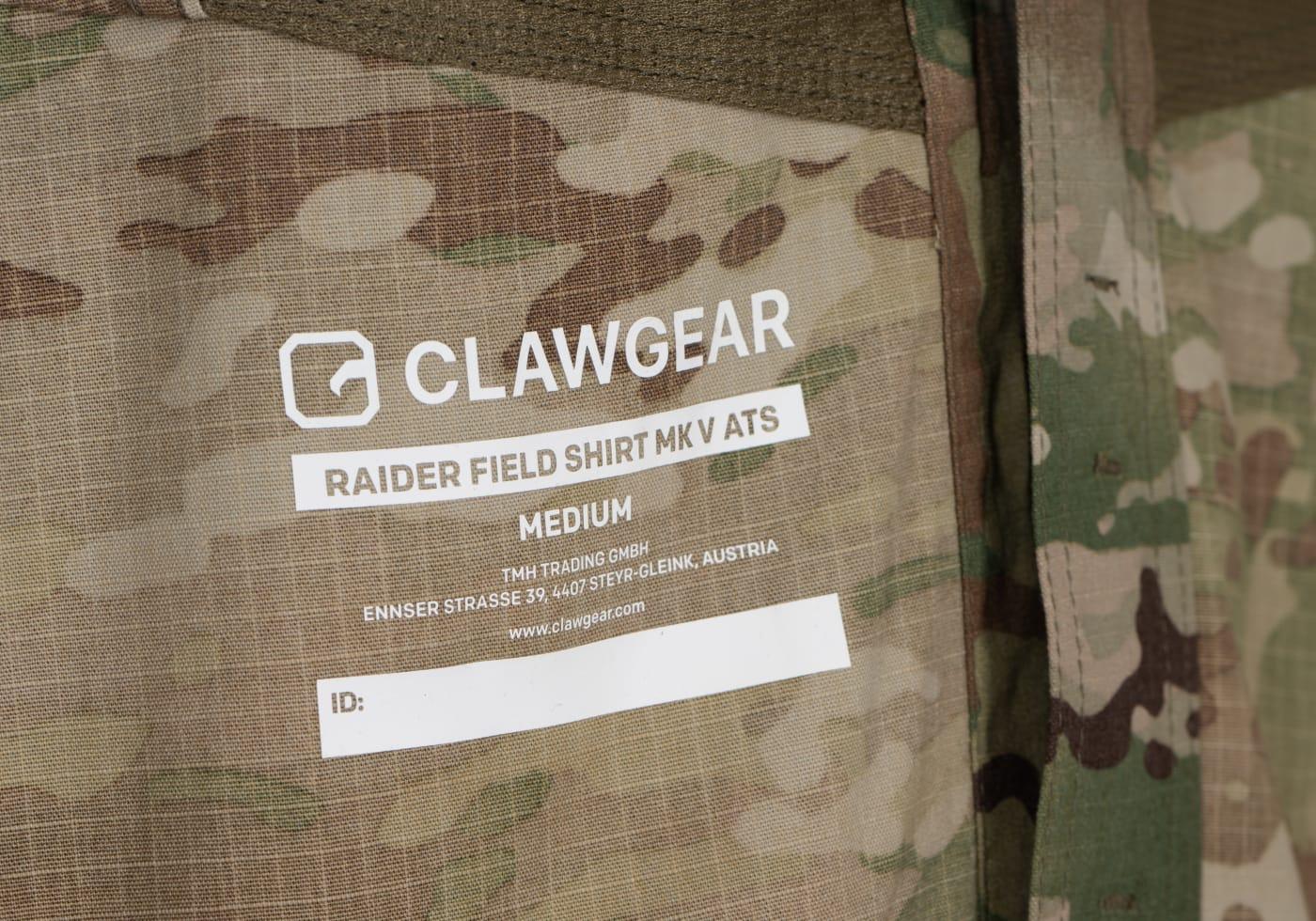 Clawgear Raider Field Shirt MK V ATS Flex Multicam