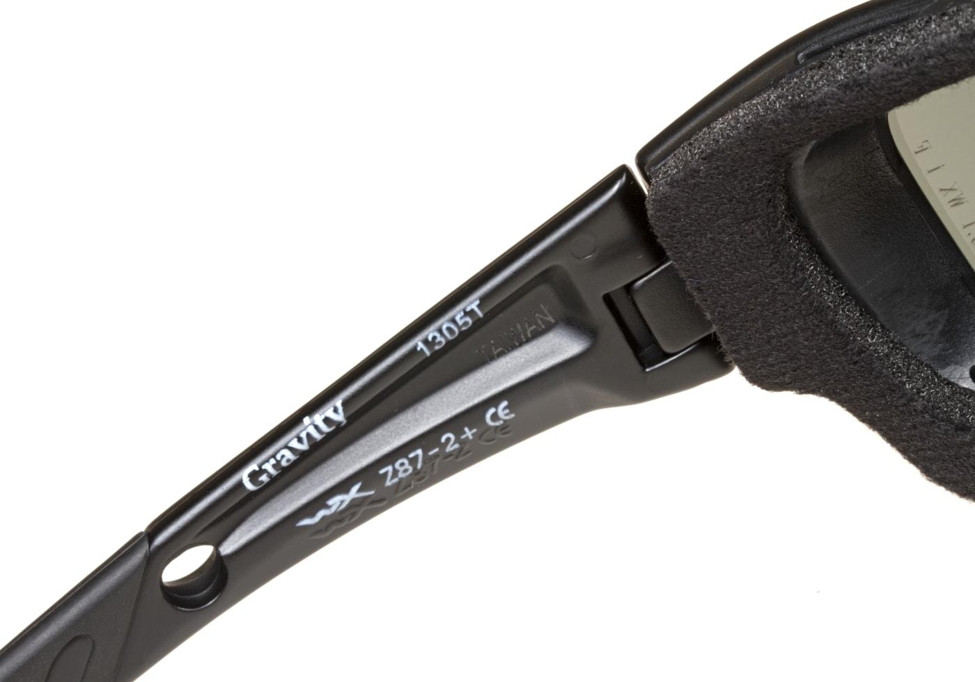 Wiley X WX Gravity Black Ops Grey Black