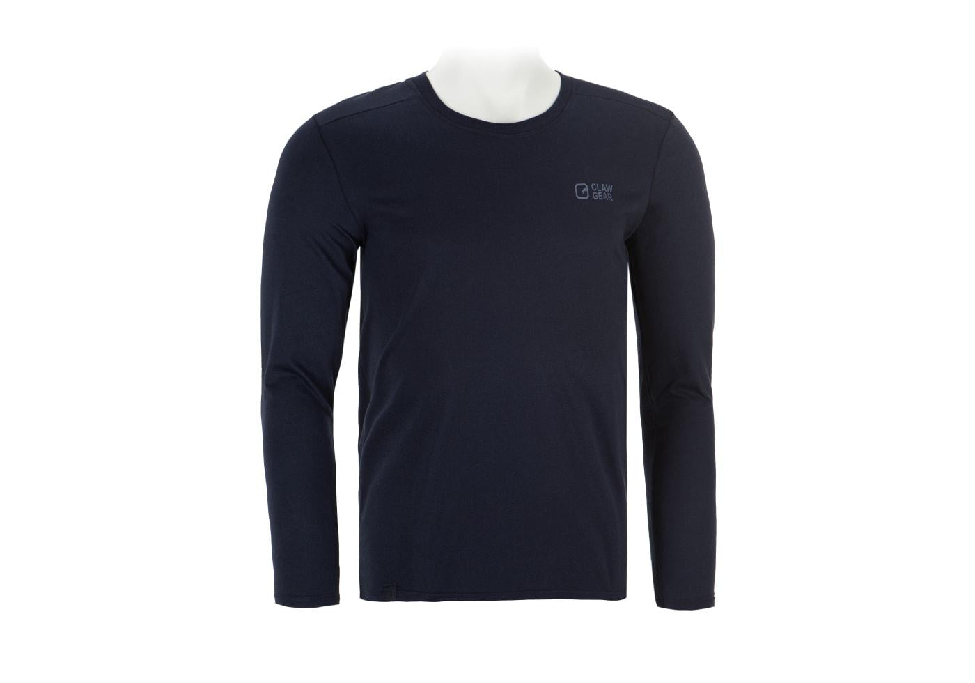 Clawgear Basic Tee Long T-Shirt Sleeve Navy