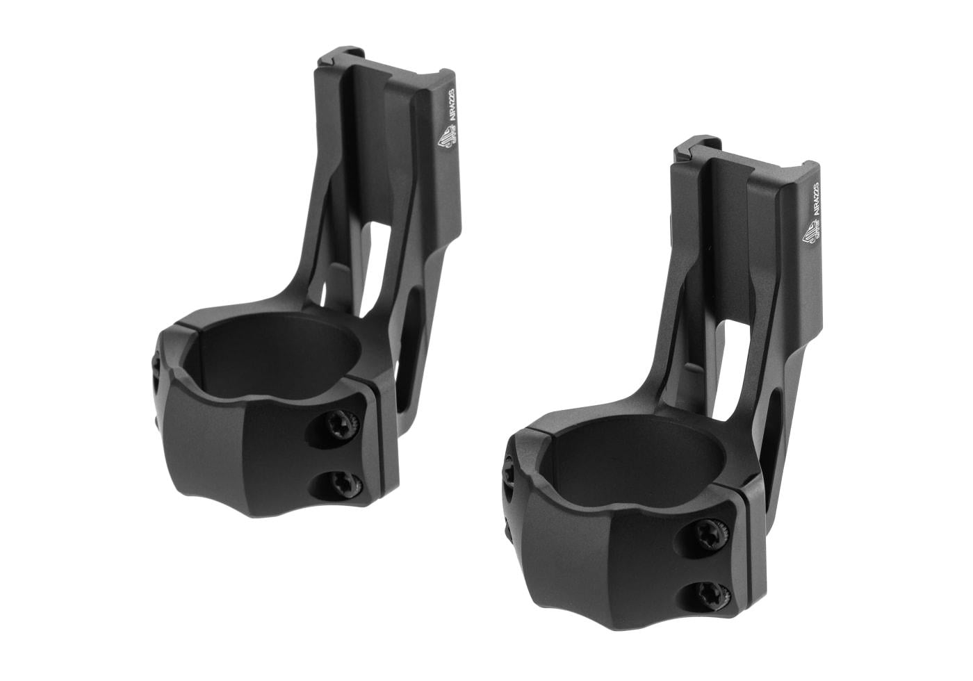 Leapers ACCU-SYNC 34mm High Profile 37mm Offset Picatinny Rings Black